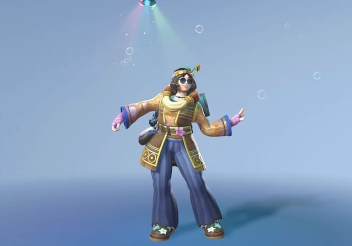 flower child mei skin overwatch 2